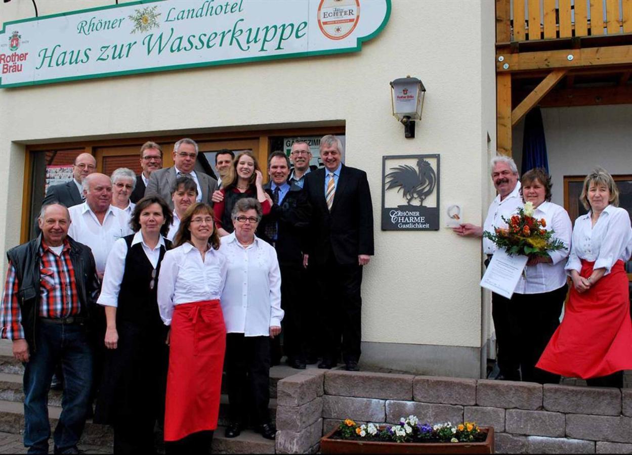 Rhöner Landhotel Haus zur Wasserkuppe Ehrenberg  Exterior foto